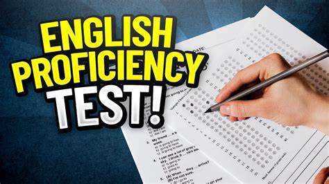 English Language Proficiency Test Online .